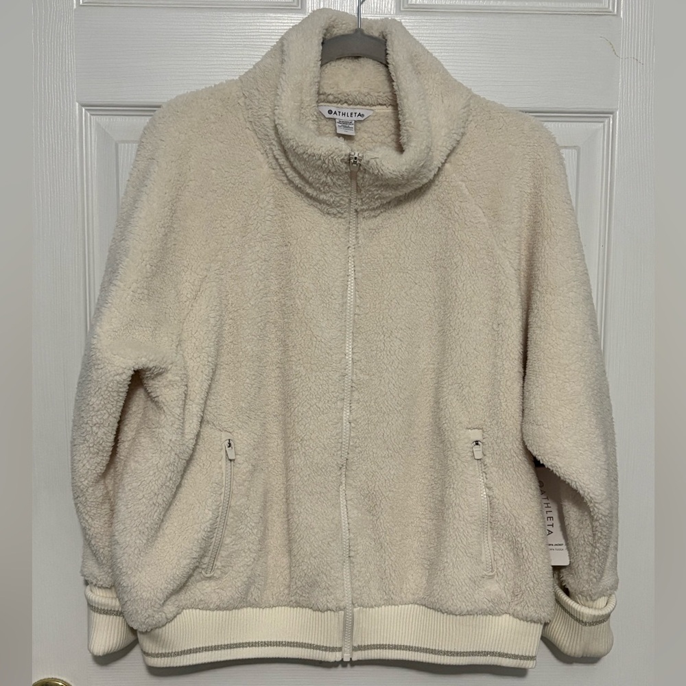 Athleta Tugga Sherpa Jacket- Size 1X